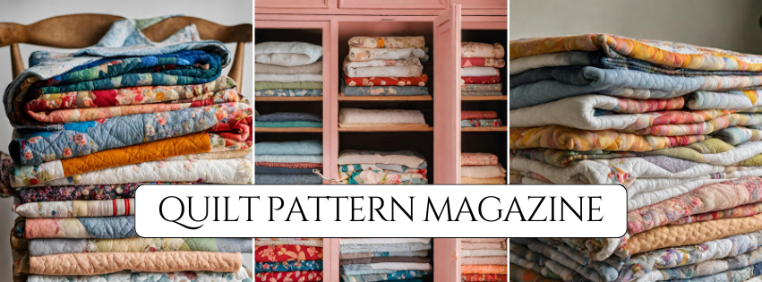 The Quilt Pattern Magazine is a digital publication designed for quilters of all levels, offering fresh patterns, creative techniques, and inspiration in every issue. Dive into a world of quilting ideas that spark creativity and celebrate the joy of making!